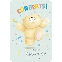 Hallmark Forever Friends Congratulations Card Time To Celebrate! Pack of 6 40049049