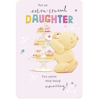 Hallmark Forever Friends Birthday Card for Daughter Extra Special & Amazing Pack of 6 40049063