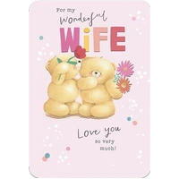 Hallmark Forever Friends Birthday Card for Wife Best Wife Ever Pack of 6 40049066