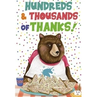 Hallmark Ozzy Oddities Thank You Card Hundreds & Thousands Pack of 6 40052319