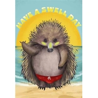 Hallmark Ozzy Oddities Greeting Card Swell Day Pack of 6 40052327