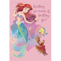 Hallmark Disney Princess Interactive Sound Card Wishing you oceans of birthday fun! Pack of 3 40052347