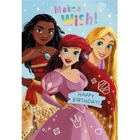 Hallmark Interactive Sound Card Disney Princess Make A Wish! Pack of 3 40052353