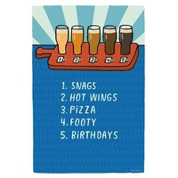 Hallmark Shoebox Birthday Card Beer Goes With Everything Pack of 6 40052410
