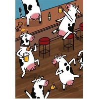 Hallmark Shoebox Celebration Greeting Card Cows Come Home Pack of 6 40052467