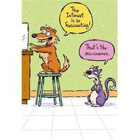 Hallmark Shoebox Birthday Card Baffled By Technology Years Pack of 6 40052472