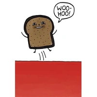 Hallmark Shoebox Greeting Card Little Toast Pack of 6 40052478