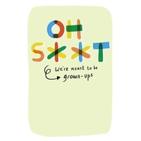 Hallmark Shoebox Birthday Card Grown Ups Pack of 6 40052479