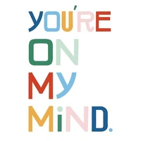 Hallmark Shoebox Greeting Card On My Mind Pack of 6 40052483