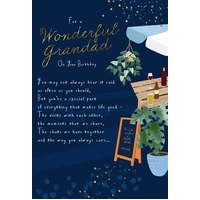 Hallmark Grandad Birthday Card For a Wonderful Grandad On Your Birthday Pack of 3 40054307