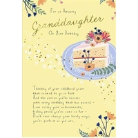 Hallmark Granddaughter Birthday Card For an Amazing Granddaughter On Your Birthday Pack of 3 40054312