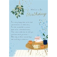 Hallmark Birthday Card With Love On Your Birthday Pack of 3 40054313