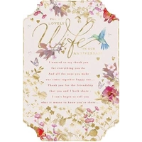 Hallmark Wife Anniversary Card For My Lovely Wife On Our Anniversary Pack of 3 40054316