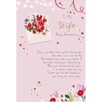 Hallmark Wife Anniversary Card To My Wife Happy Anniversary Pack of 3 40054320