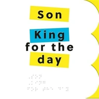 Hallmark x Guide Dogs Braille Birthday Card For Son King For A Day Pack of 6 40055768