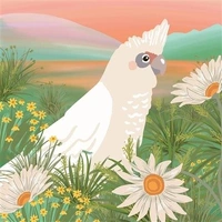 Hallmark x Christie Williams Gallery Blank Greeting Card Grassland Pack of 6 40055792