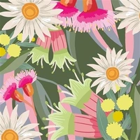 Hallmark x Christie Williams Gallery Blank Greeting Card Correa Calypso Pack of 6 40055803