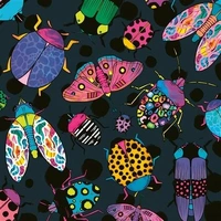 Hallmark x Kasey Rainbow Gallery Blank Greeting Card Totally Buggin' Pack of 6 40055810