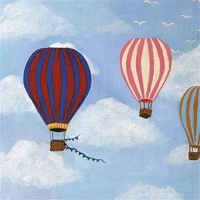 Hallmark x Kayla Henley Gallery Blank Greeting Card High In The Sky Pack of 6 40055819