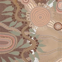 Hallmark x Emma Stenhouse Gallery Blank Greeting Card Bourke Community Connection Pack of 6 40055825