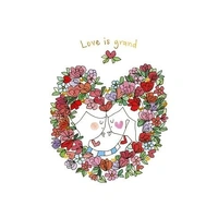 Hallmark x Love, Meredith Greeting Card Love Is Grand Pack of 6 40056567