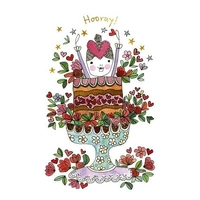 Hallmark Meredith Gaston Masnata Greeting Card Pack of 6 40056569
