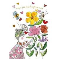 Hallmark x Love, Meredith Greeting Card Comfort, Strength, Peace Pack of 6 40056575