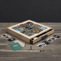 Clue Luxe Maple Edition Board Game 42008