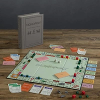 Monopoly UK Vintage Bookshelf Edition Board Game 43442