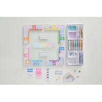 Monopoly Glass Aura Board Game 44120