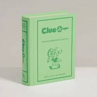 Clue Junior Linen Bookshelf Game 46433