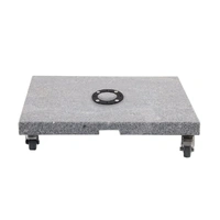 Granite Base with Wheels 100kg Natural Granite 54988