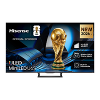 Hisense 55-inch ULED MiniLED U6S Hi-QLED 144Hz 4K Smart AI TV 55U6SAU