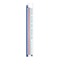 Staedtler Mars Triangular Reduction Scale Ruler 561-98-2BK