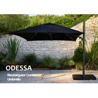 Odessa Cantilever 3000 x 4000mm Black 59362