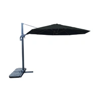 Laredo Octagonal Cantilever 3300mm Black Olefin 59371