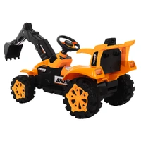 Lenoxx Children's Electronic Ride-on Excavator & Dump Truck, 30kg Capacity 6105