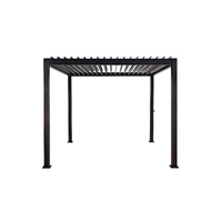 Fiori Gazebo 3 x 3m Gunmetal 69074