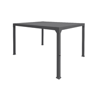 Solaire Gazebo 3 x 4m Gunmetal 69090