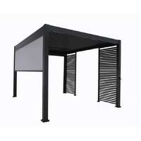 Solaire 3m Anti Wind Screen Charcoal 69116
