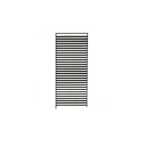 Standard Aluminium Side Panel Fixed Louvres Gunmetal 69122