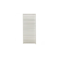 Standard Aluminium Side Panel Fixed Louvres White 69123