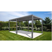 Fiori Gazebo 3 x 6m Gunmetal 78020