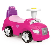 Dolu Kids Ride On Step Car 2 in 1 - Pink 8032