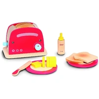 Kids Wooden Toaster Playset 8100