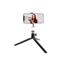 Vivitar Deluxe 10inch Dimmable Selfie LED Ring Light With Tripod Stand Phone Holder
