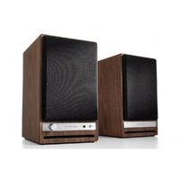 Audioengine HD4 Wireless Bookshelf Speakers Walnut