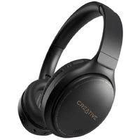 Creative Zen Hybrid Bluetooth Wireless Headphones ANC Over Ear Headsets Black