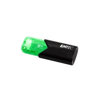 Emtec Click Easy 64GB USB 3.2 Flash Drive Recycled Plastic Capless High Speed Portable Storage
