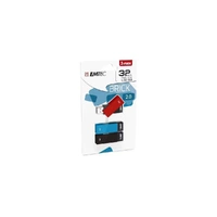 Emtec Brick 32GB USB 2.0 3 Pack Multi